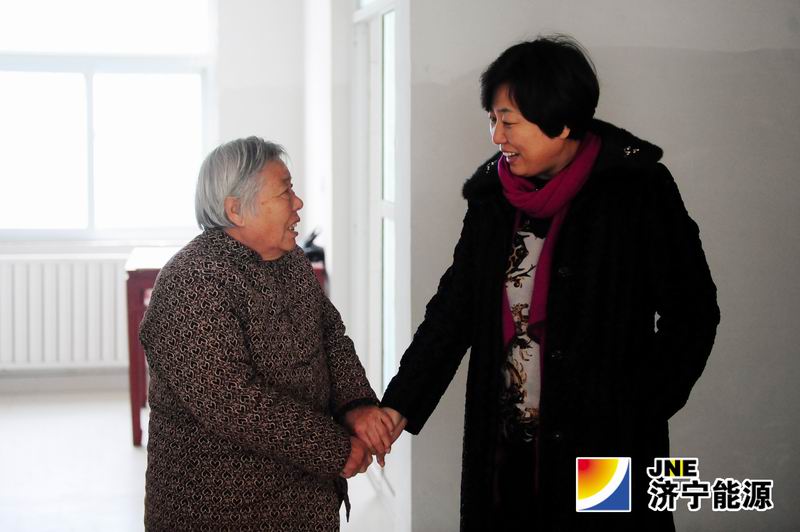 虢洪增到汶上县路林村困难户走访慰问