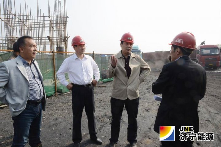 集团领导莅临安居煤矿参加一季度经济活动分析会