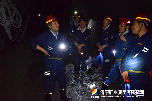 张广宇到金桥煤矿督导安全生产工作