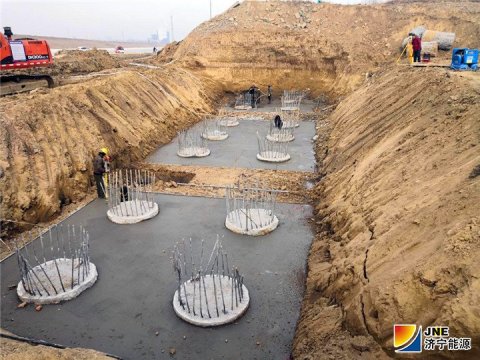 济矿物流航道沿线桥梁工程全面开工