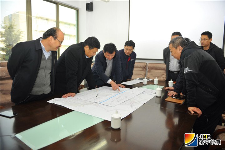 图二：2019年2月11日，集团公司党委副书记、总经理张广宇到运河煤矿检查指导工作 .jpg