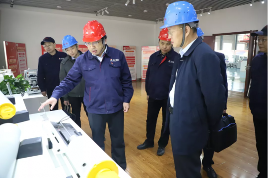 王崇景到海纳科技公司、跃进港调研