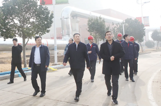 张广宇到阳城煤电督导重点项目建设