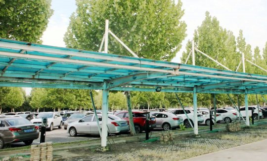 我为职工办实事丨阳城煤电新增20个充电桩成功试运行