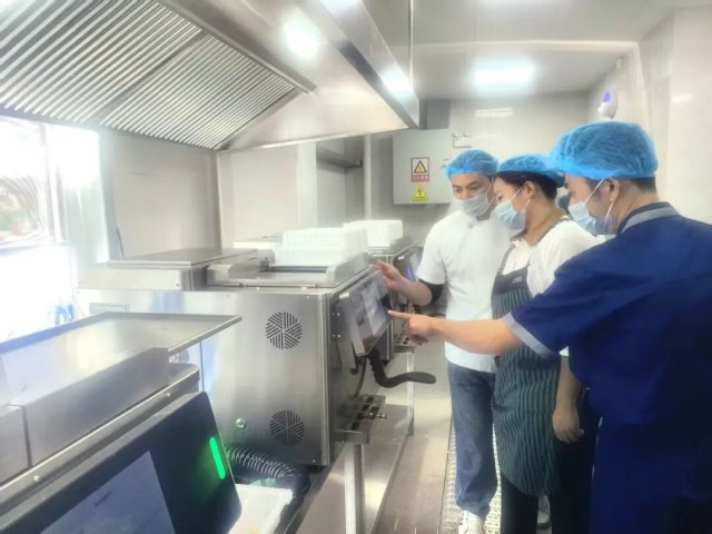 融兴商业与智慧新钢共同打造济宁首家国企智慧餐厅